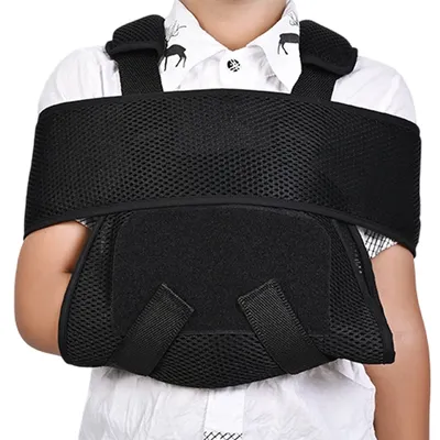 Child-Sized Arm Sling Is Adjustable and Comfortable, Providing Reliable Support for The Shoulder.