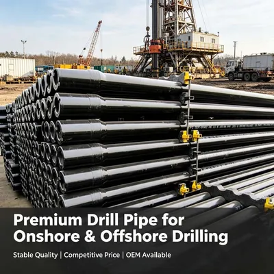 89mm 114mm 102mm 127mm 5dp Steel Drill Pipe Grade S135 Drill Rod Oil Drilling Pipe