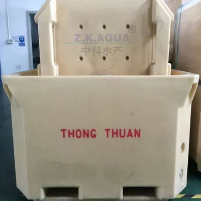 Fishery Fish Cooler Container Ice Cooler Box Freeze Bin for Cold Chain