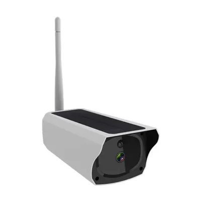 Outdoor Solar Security Camera 1080P Wireless WiFi Camera Solar Panel Rechargeable Battery Bullet PIR Motion Alarm Two Way Audio
