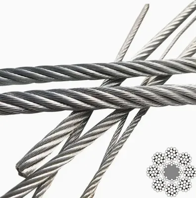 7/1.04mm and 7/1.57mm 3/16'' Zinc Coated Galvanized Steel Wire Strand for Greenhouse to Colombia and Ecuador