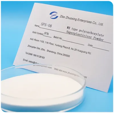 Sps-08 Water Reducing Type Polycarboxylate Superplasticizer Powder for Precast Components Application