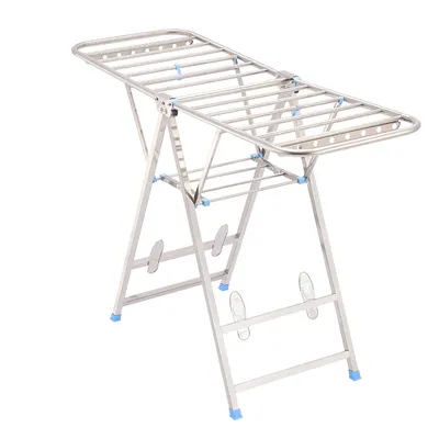 Airfoil Hangers Metal New Multi-Port Clothes Clothes Hanger Stainless Steel Folding Garment