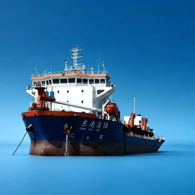 Durable Trailing Suction Hopper Dredger with High-Power Engine & Pump for Long-Term Coastal Dredging