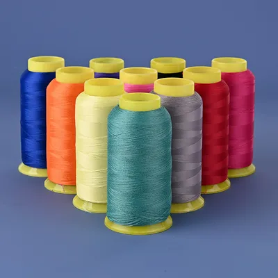 100% Viscose Matte Rayon Embroidery Thread 120d/2 2000yds Cone for Hand and Machine Embroidery
