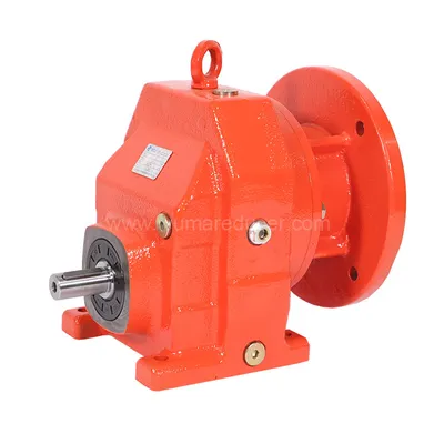 Durable Helical Gear Box 15 HP 1HP Two Stage R Series Reducer Speed Motor Reductor