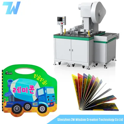Children's Paper Board Book Cutting Machine Hardcover Softcover Paperback Die Cutter Paper Processing Machinery