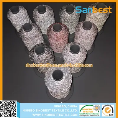 High Quality 75D Polyester Reflective Embroidery Thread