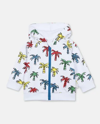 Timtex Doodly Palms Cotton Hoodie