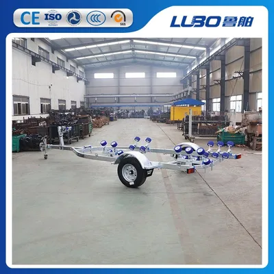 5.96m FRP550r Boat Trailer for Rubber Boat Rib Boat Sailboat Trailer Catamaran Trailer Bass Boat Trailer