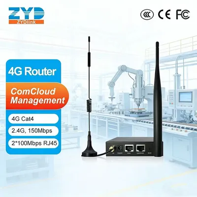 4G LTE Router Ensures Stable Network for Industrial IoT and Remote Monitoring