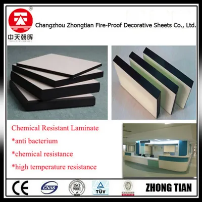 High Pressure Laminate Phenolic Board HPL Laminate Panel Used for Kitchen Cabinet