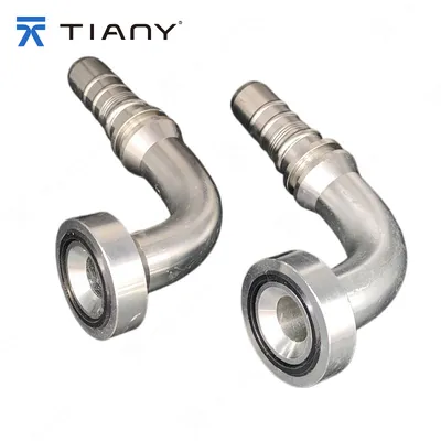 Versatile High Pressure Hose Coupling with Heavy Duty Flange