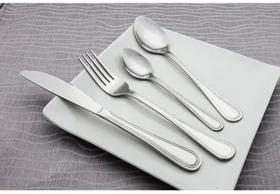 Stainless Steel Thickened Western Food Knife, Fork and Spoon Hotel Steak Western Tableware Household Spoon
