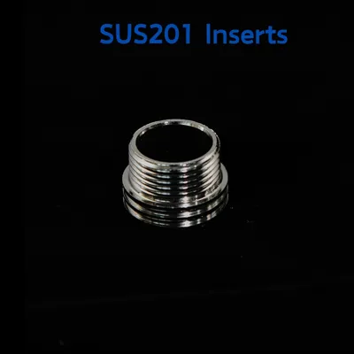 Stainless Steel Grade 201 High-Strength Threaded Pipe Insert for PPR, PE-Al-PE & Pex-Al-PE with Injection Molding