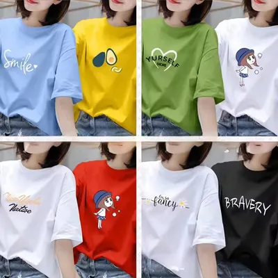 High-Quality Comfortable Women's Quick-Drying T-Shirt, Made of Anti-Wrinkle Fabric