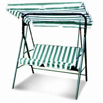 Patio Swing Chair, Made of 600D PVC Polyester and Durable Steel Frame (SW005)
