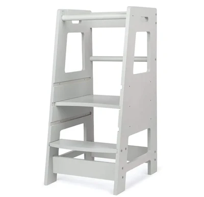 Wooden Kids Step Stool Learning Tower for Toddler Kitchen Helper for Home Furniture