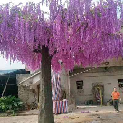 Large Artificial Wisteria Tree Dynamic Reality Faux Garden Tree Decorations