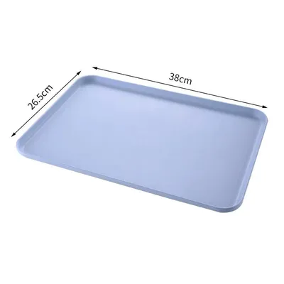 Plastic Fast Food Serving Platters Trays