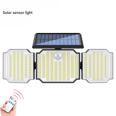 Motion Sensor Light Solar Panel 2-in-1 Solar Motion Sensor Light 8h Battery Life IP67 OEM Logo Wholesale to EU
