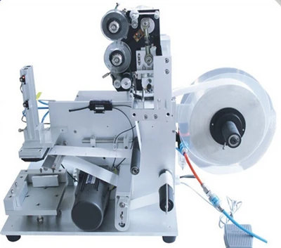 Mt-60 Hand Bottle Label Dispenser Semi Automatic Flat Labeling Machine