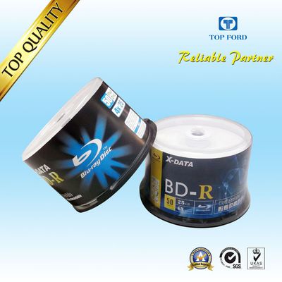 Bluray 25GB 6X Inkjet Printable 50PCS Cake Box High Quality Full Compatibility