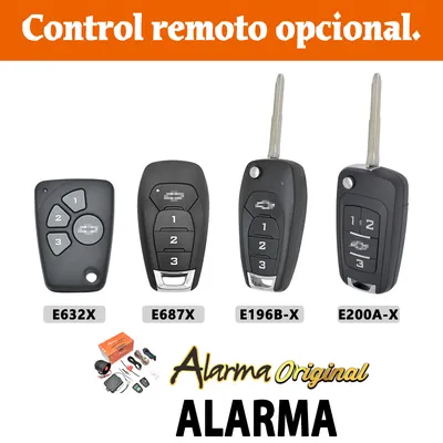 One Way Anti-Hijacking Car Alarm Smart Remote Control Clave 5 Digitos Vehicle Security Alarm System for Chevrolet