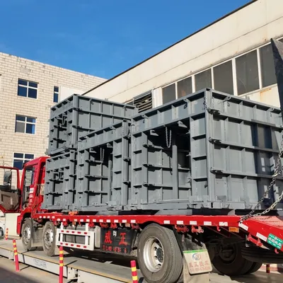 Precast Concrete Box Culvert Mould Steel Formwork for Box Culvert Production Lego Block Mold