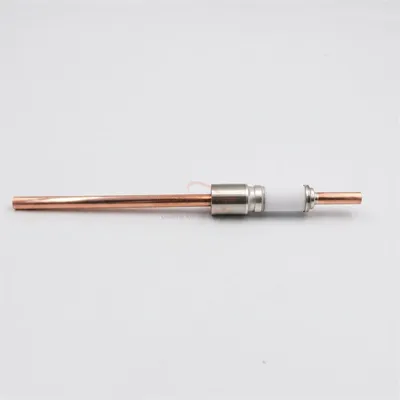 High Current Ceramic to Metal Feedthrough Electrode with Copper Rod