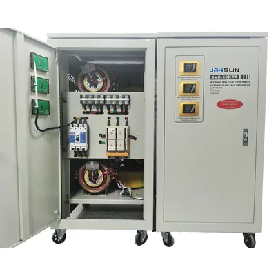 380V Industrial Use Voltage Regulator AC Automatic Digital Voltage Stabilizer