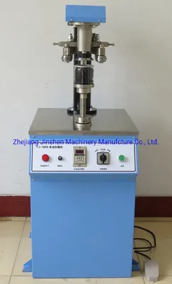 Semi-Automatic Paper Tube Tinplate Matel Cap Seaming Machine