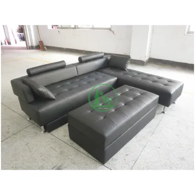 Freeform Sectional Sofa with Transformer Function in Leather for Living Room