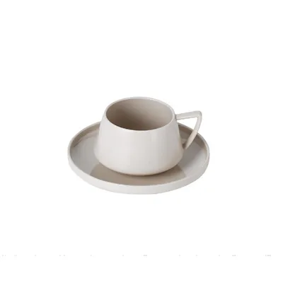 Nordic Porcelain Cup and Saucer Set Home Office Hot Sale Ceramic Coffee Cup Set