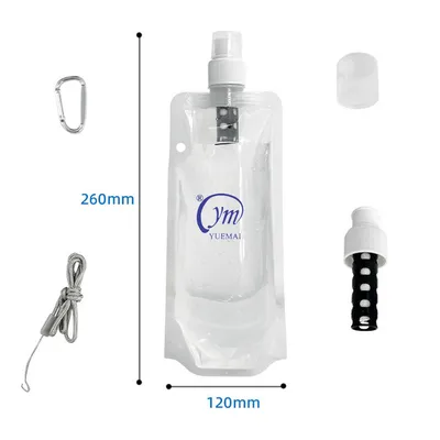 Camping Hiking Emergency Treatment Portable Water Filtration System Filtering Water Bag