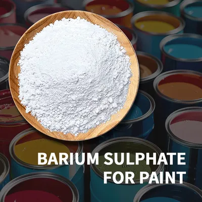 Precipitated Barium Sulfate Baso4 High Whiteness Surface Gloss for Paint Coating Plastic Rubber