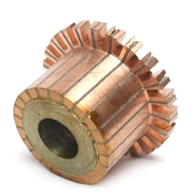 Hook Commutator Precision Machined Mica Insulated DC Motor Commutator