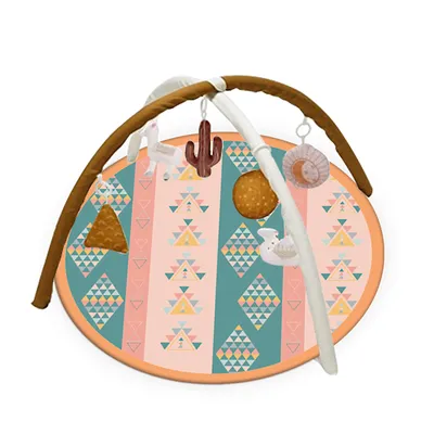 Baby Gym Play Mat, Early Development Mats for Infant & Toddler Larger Non Slip Play Mats