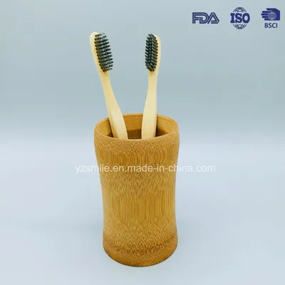 Nature Bamboo Case Cup for Kitchen Utensils /Toothbrush