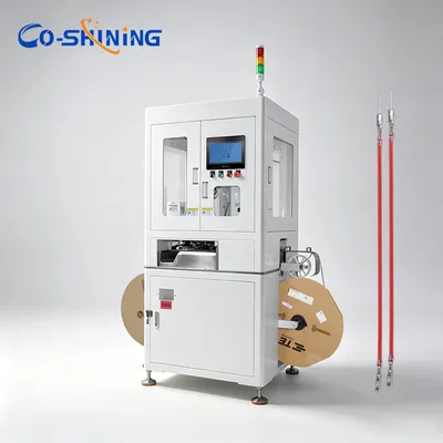 Full-Automatic Servo Double-Head Terminal Crimping Machine Production Machine Harness Production Equipment
