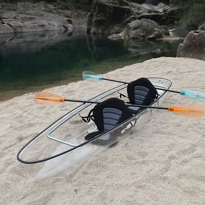 See Through Glass Bottom Boats Transparent Boat for 2 Persons