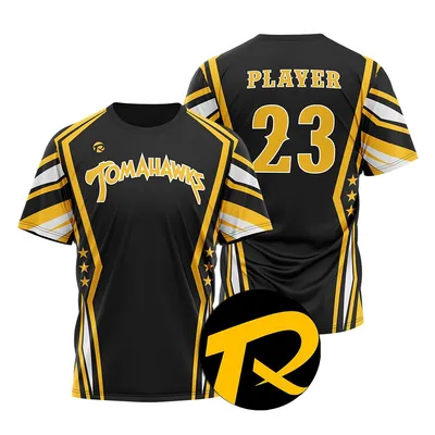 Vibrant Crew Neck Baseball Uniform for Kids - Customizable Options