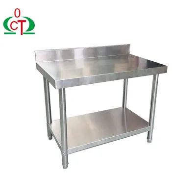 Heavy-Duty Stainless Steel Food Prep Table for Kitchens