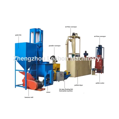 Feed Extruder/Aquatic Fish Feed Extruder Animal Feed Pellet Making Machine (PHJ)