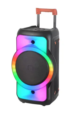China Supplier Dual 35W Luggage Subwoofer Hi-Fi Rechargeable Home Theater Wireless Audio PRO Player Speakers for Party