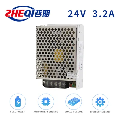 Single Output Mini 75W AC DC SMPS 24V 3A LED Power Supply