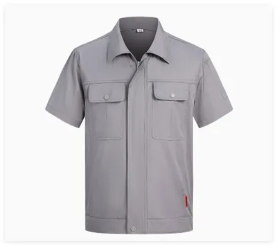Daily Factory Working Tear-Resistant Uniform Shirt Team Custom Embroidery Logo Wholesale Shirt