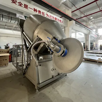 Food-Grade Stainless Steel Material Vacuum Tumbling Machine for Meat Processing Plant