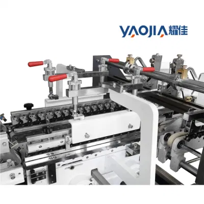 Pallets Carton Gluer Yaojia Max Feeder Width: 950mm Folder Gluing Box Pasting Machine