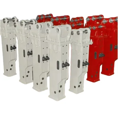 High-Performance Hydraulic Breaker for Excavators - Silenced Type